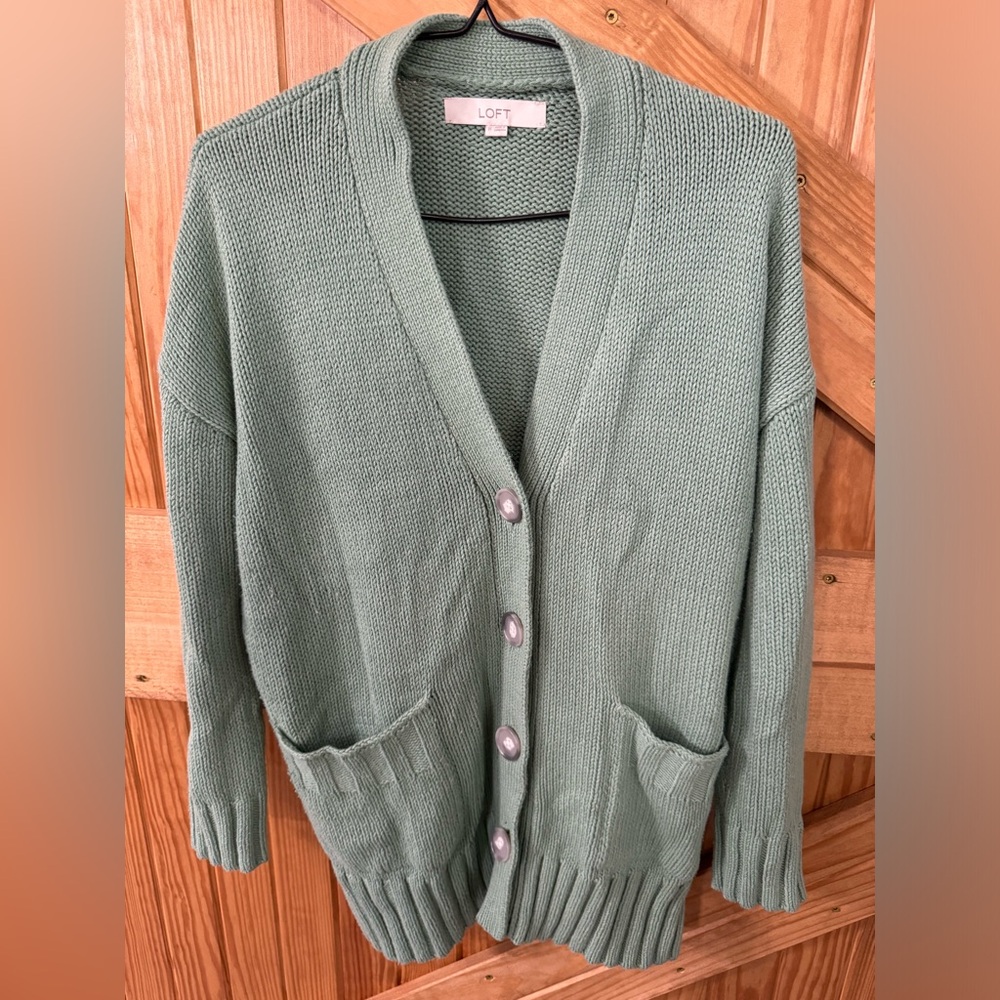 Women’s loft button up cardigan sweater